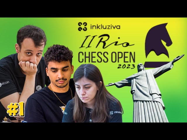 A simultânea do II Rio Chess Open 2023 será a 4 mãos com o GM Supi e FM  Julia Alboredo – III Rio Chess Open 2024