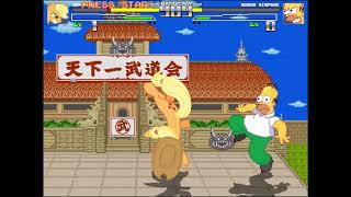Mugen Ultimate All-Star Z Applejack Vs Homer Simpson