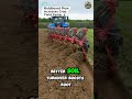 Moldboard Plow Increases Crop Yield Faster #MoldboardPlow #ModernFarming #Agriculture