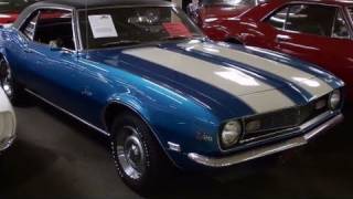 1968 Chevrolet Camaro Z28 302v8 Very Low Original Miles Muscle Car Youtube