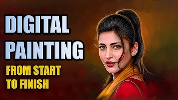 Digital Painting Workflow in Photoshop