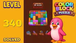 Color Block Puzzle – Level 340 | Walkthrough