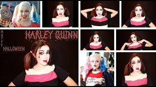 harley quinn halloween makeup مكياج هارلي كويين للهالويين