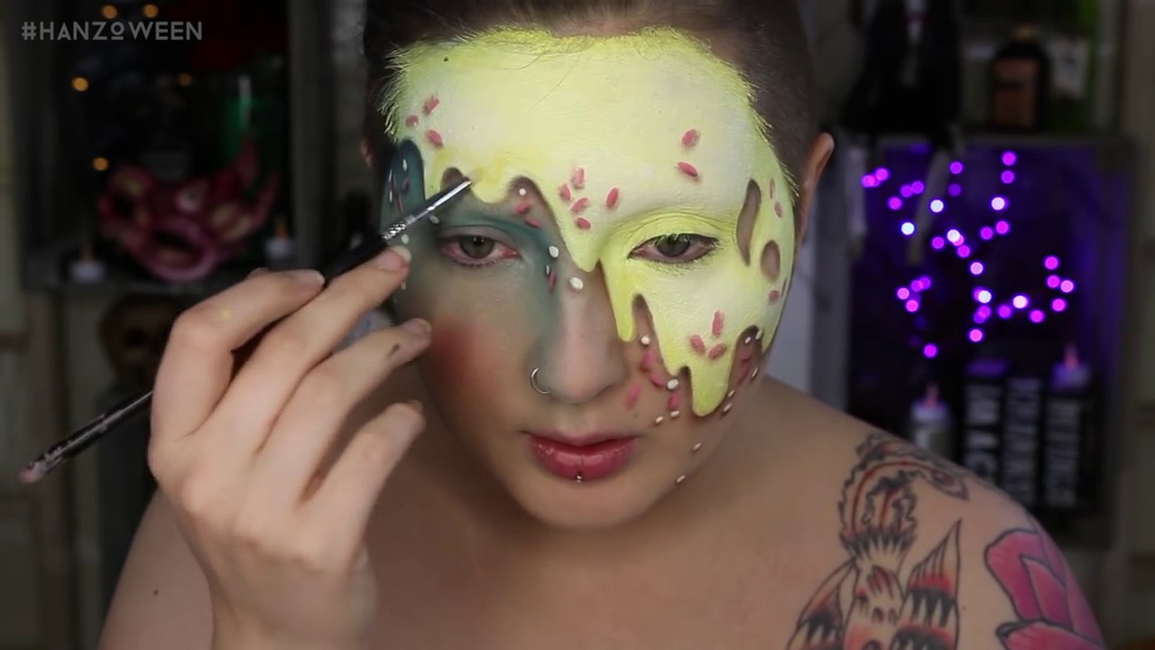 Ice Cream Unicorn Halloween Makeup Tutorial ft RawBeautyKristi YouTube