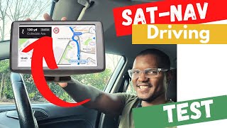How to use Sat Nav on driving test UK // Driving instructor talkthrough