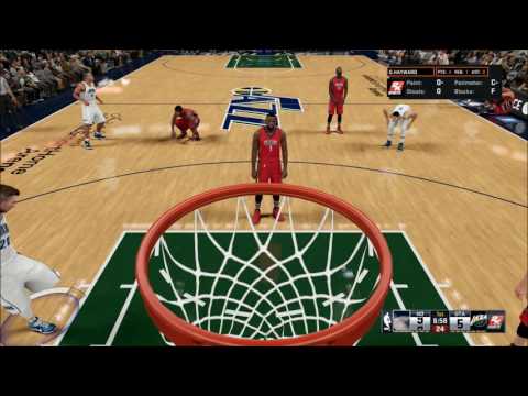 NBA2K16 Pelicans Vs Jazz 11 28 15 Full Game PS4