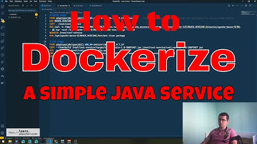 How to Dockerize a simple #Java service