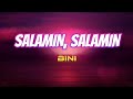 Salamin, Salamin - BINI (Audio + Lyrics) HQ