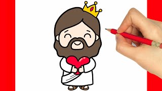 HOW TO DRAW JESUS CHRIST - DRAWING AND COLORING JESUS CHRIST HOW TO DRAW JESUS CHRIST - DRAWING AND COLORING JESUS CHRIST