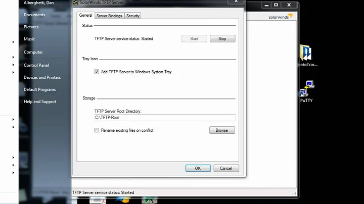 Backup a config file & IOS to a TFTP server using Packet Tracer - Cisco CCNA