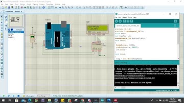 Simulasi Praktikum Sensor Suhu (LM35) dan Modul LCD 16x2
