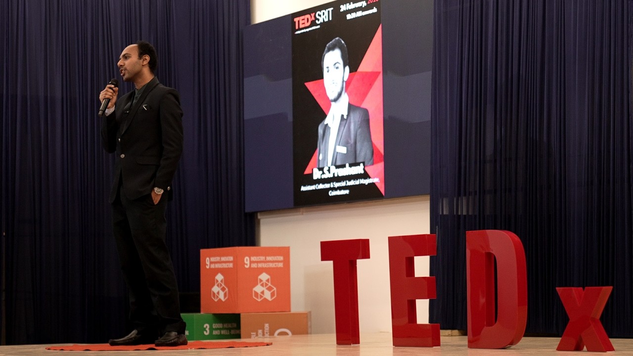 From Gold to Governance | Dr Prashanth S | TEDxSRIT