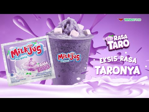 BARU! Milkjus TARO, Segarnya Makin Jago!