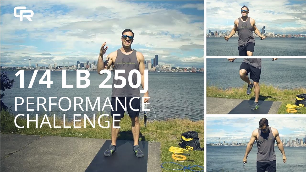 Jump Rope Performance Challenge - 1/4 Lb 250J - YouTube