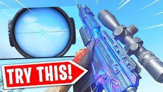 this BLUE DOT improves your SNIPING in Modern Warfare...