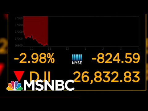 Wall Street Plummets On Fears Of Worsening COVID, Supreme Court Decision | Hallie Jackson | MSNBC