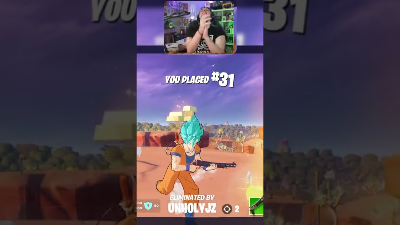 A true SAIYAN warrior #fortnite