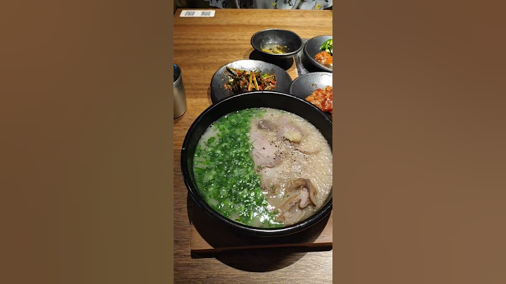 Korean Comfort Food From Busan South Korea - Dwaeji Gukbap At Um Yong Baek Korean Restaurant
