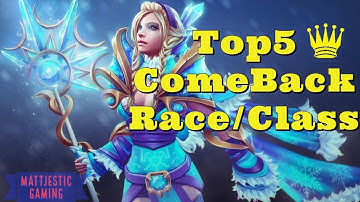 Auto Chess Top 5 Come Back Race/Class! Explained! | Mattjestic Gaming