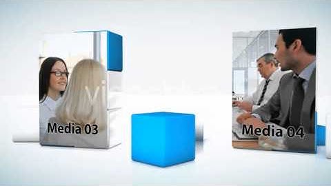Free After Effects Template Dual Cubes Display After Effects Template
