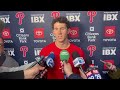 Andrew Painter talks about his outing against the Cleveland Guardians