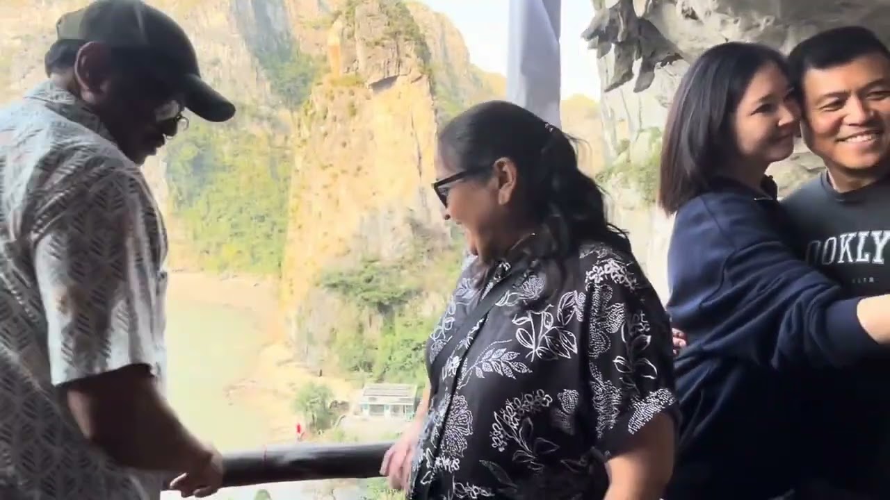 A Large Cave to Explore after Cruise Journey. കടലിടുക്ക് താണ്ടി കുന്നിലെ ഗുഹയിലേക്ക്. 