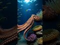 "DEEP BLUE SECRET: OCTOPUS AND ITS LOYAL FİSH FRİEND'S MAGİCAL DANCE 🌊🐙"