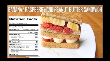 Banana Raspberry Peanut Butter Sandwich by Kopitiam