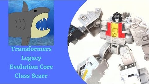 Transformers Legacy Evolution Core Class Scarr review