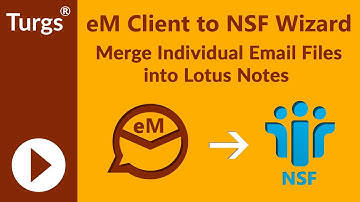 Tugrs eM Client to NSF Wizard - How to Convert eM Client Email into Lotus Notes NSF