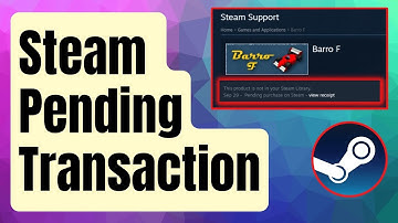 How To Fix Steam Pending Transaction Error [Updated 2024]