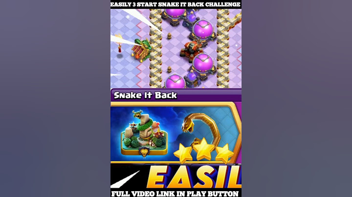 Easily 3 Star Snake It Back Challenge #gamingrascal #shorts
