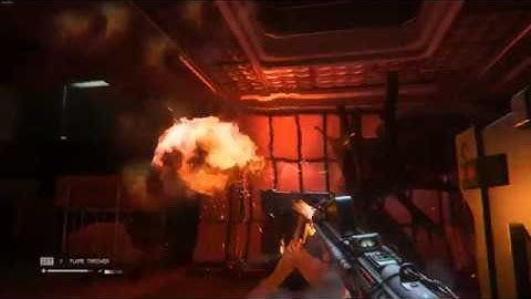 Xenomorph footsteps sync with the music (Alien Isolation)