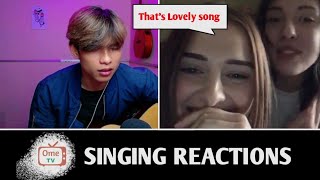 Nyanyi lagu Russia ke penyanyi Russia,, Reaksi mereka... | SINGING REACTIONS OmeTV