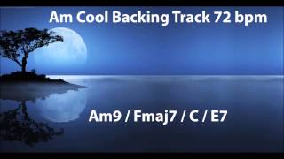 Cool backing track - Am 72bpm | SoloPerfect |