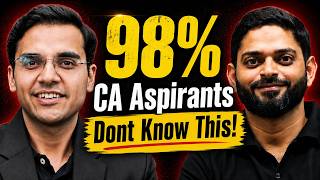 98% CA Aspirants Don't Know This! CA Exam Preparation Secret That Can Boost Your Rank Fast 🔥