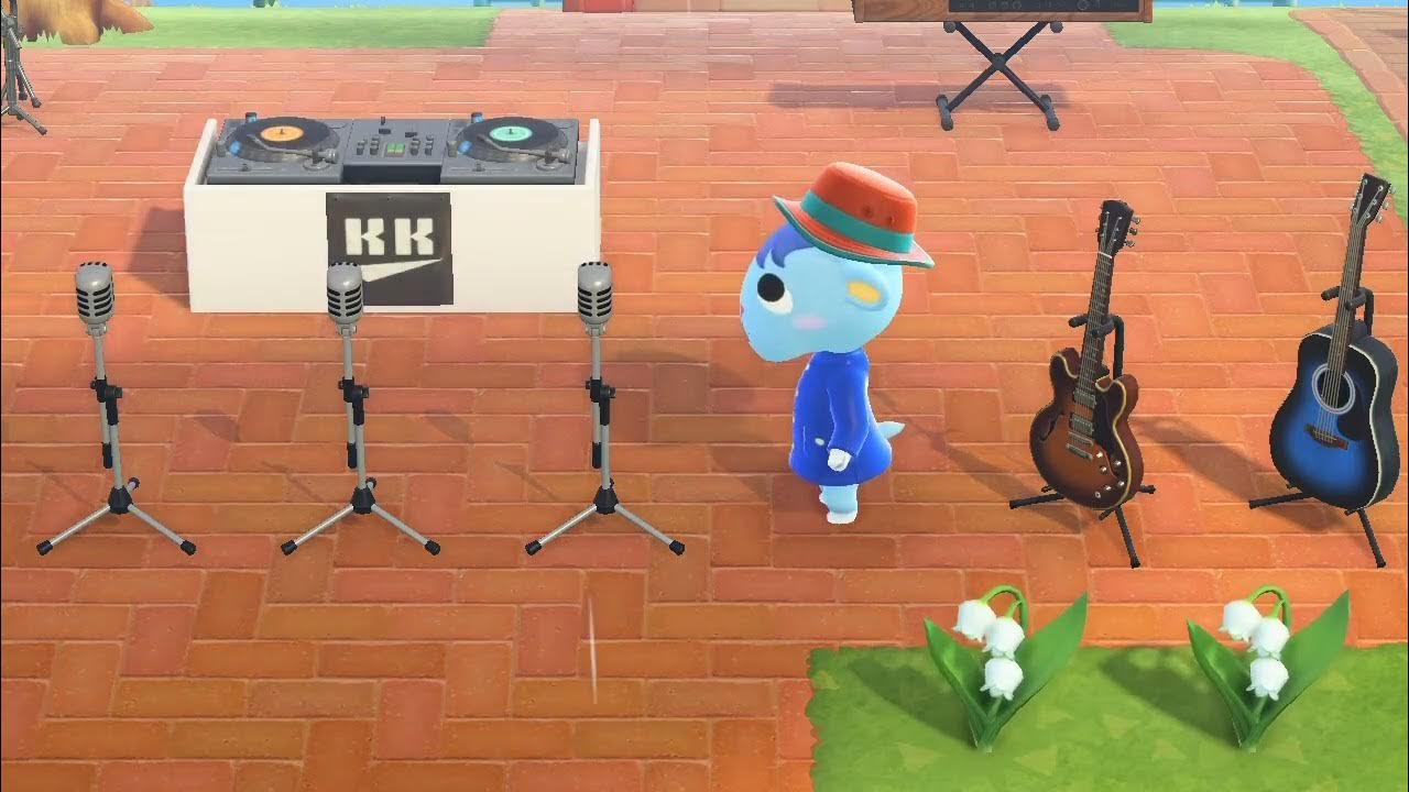 ACNH Villagers Singing and Playing Instruments Compilation 14 YouTube