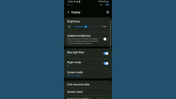 How to Turn on Enable always on Display mode on galaxy android phone