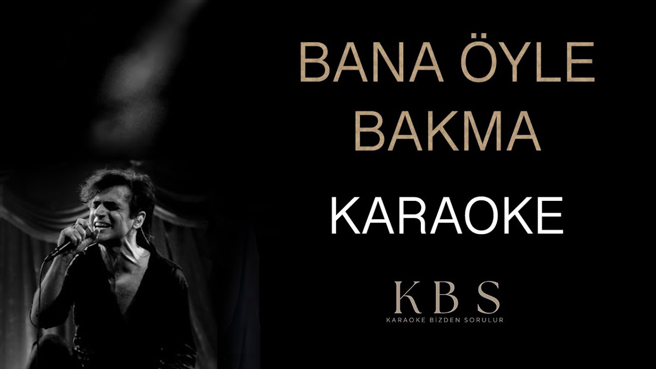 Teoman - Bana Öyle Bakma | (Akustik Karaoke)