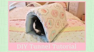 DIY Guinea Pig Tunnel Tutorial