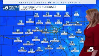 NBC 5 Forecast: Chilly day for North Texas with below normal temps  | NBCDFW