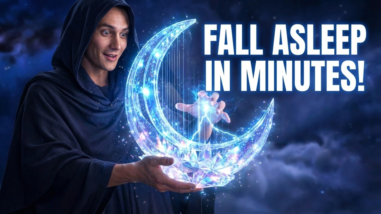 Beat Insomnia Fast • 2 Hours Crystal Deep Sleep Music | Relaxing Healing!