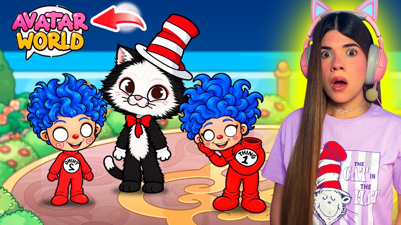 NUNCA CREES a TODOS LOS PERSONAJES de la PELI del GATO CON SOMBRERO en AVATAR WORLD🐱⚠️🎩 | Ani Cat😻
