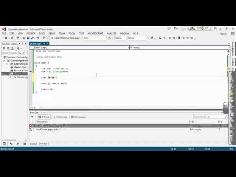 Variables   Type Int