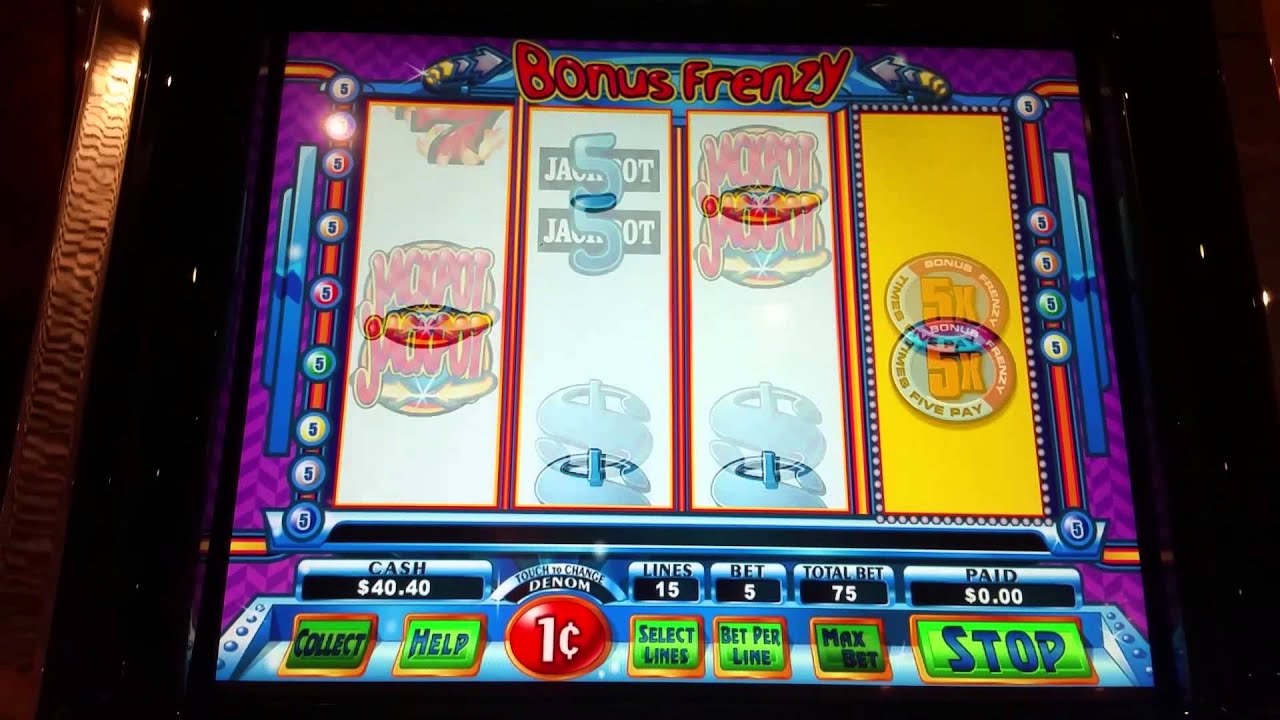 Bonus Frenzy Slot Machine