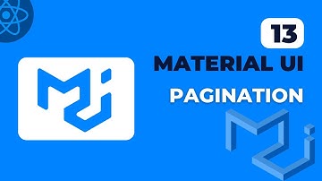 React Material Ui - 13 | Pagination In Material Ui | 2023