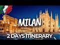 يومين في ميلانو إيطاليا المسار المثالي
