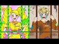 OMG! Rich Barbie and Broke Ken In Jail - Barbie Transformation Handmade - DIYs Paper Dolls &amp; Crafts