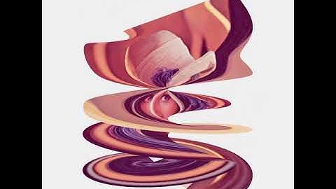 Twisting image. Draw by openFrameworks