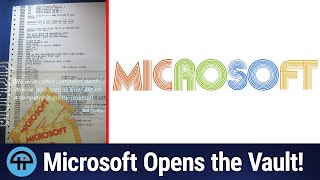 Microsoft Open-Sources a Piece of Computing History!